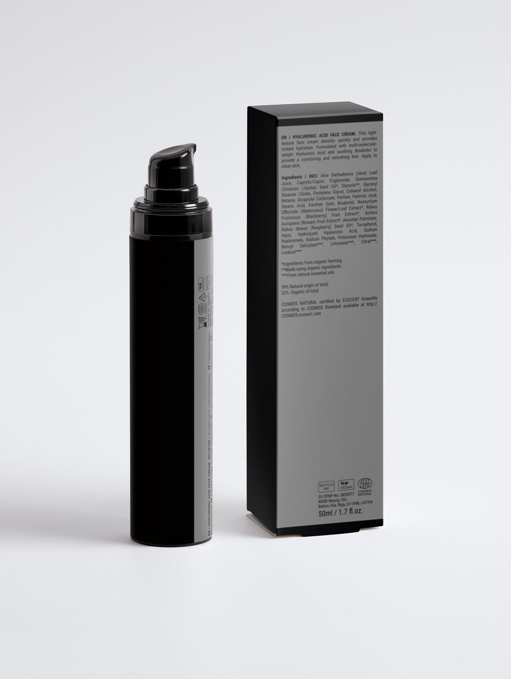 Erkekler İçin Hyaluronik Asit Yüz Kremi